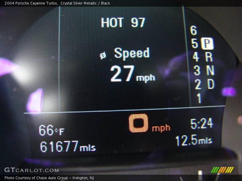 Crystal Silver Metallic / Black 2004 Porsche Cayenne Turbo