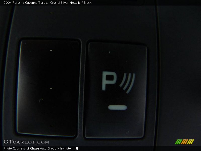 Crystal Silver Metallic / Black 2004 Porsche Cayenne Turbo