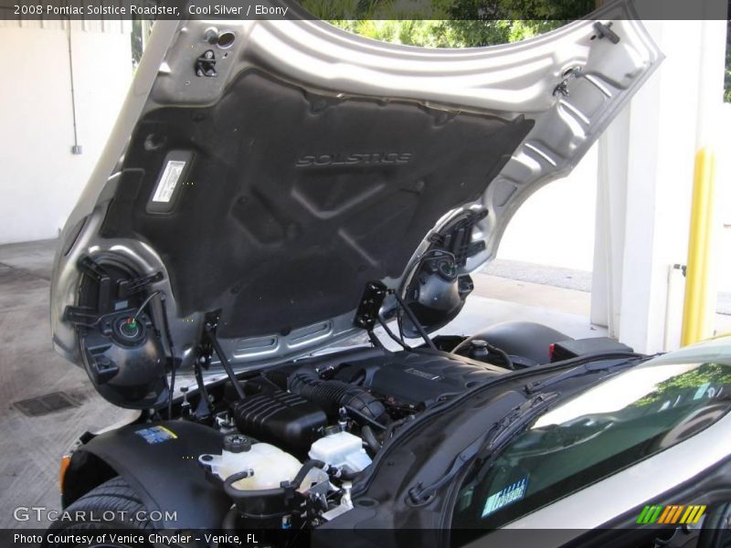 Cool Silver / Ebony 2008 Pontiac Solstice Roadster