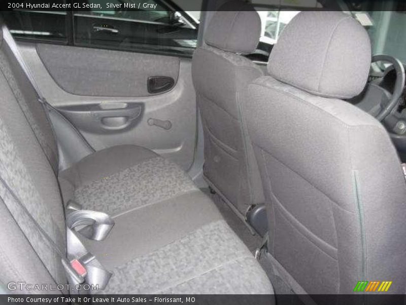 Silver Mist / Gray 2004 Hyundai Accent GL Sedan