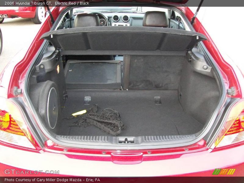 Electric Red / Black 2006 Hyundai Tiburon GT
