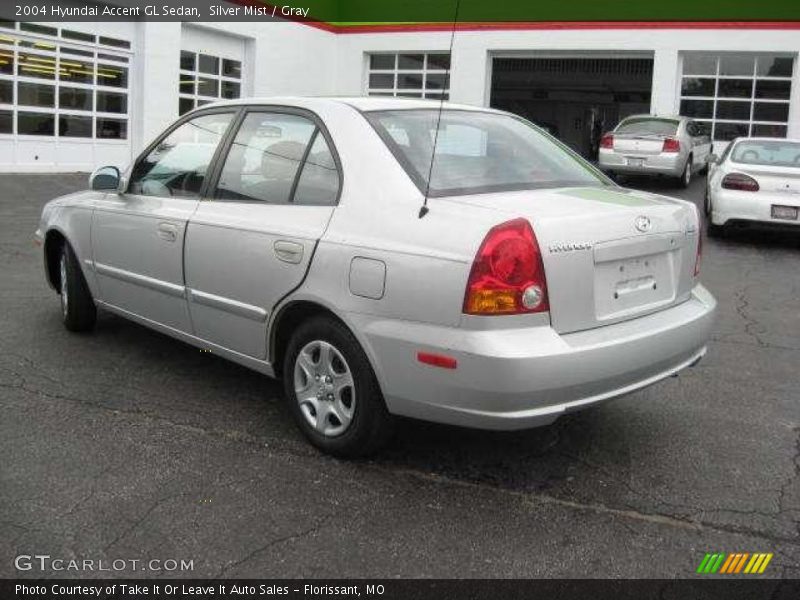 Silver Mist / Gray 2004 Hyundai Accent GL Sedan