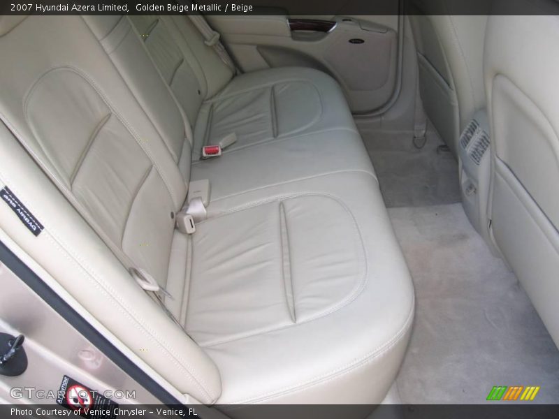 Golden Beige Metallic / Beige 2007 Hyundai Azera Limited