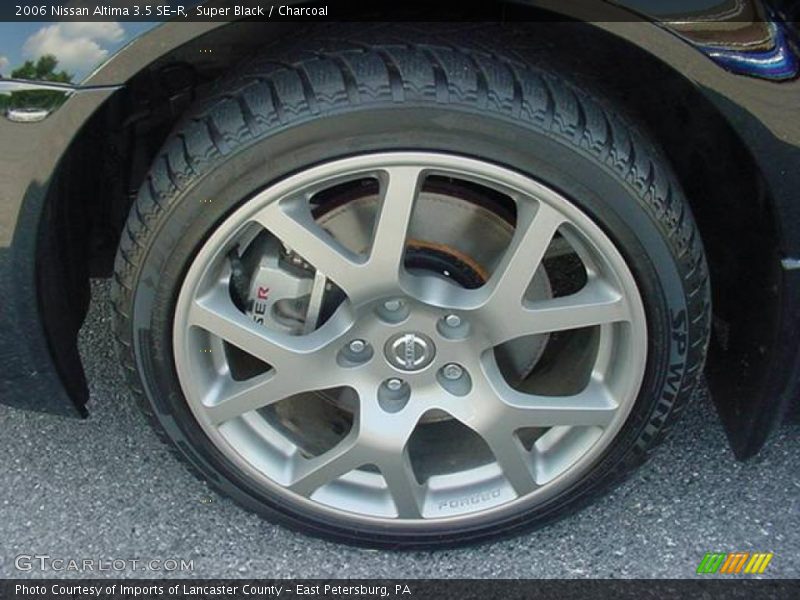 Super Black / Charcoal 2006 Nissan Altima 3.5 SE-R