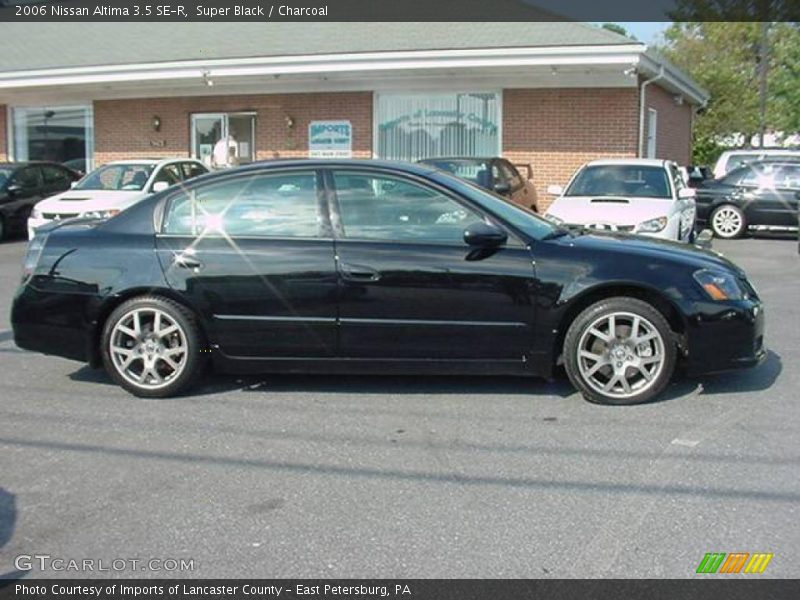 Super Black / Charcoal 2006 Nissan Altima 3.5 SE-R