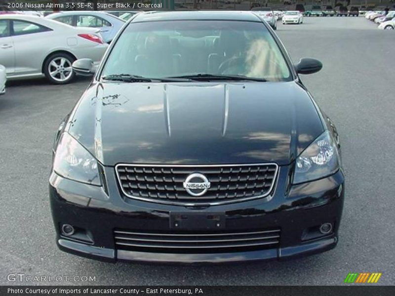 Super Black / Charcoal 2006 Nissan Altima 3.5 SE-R