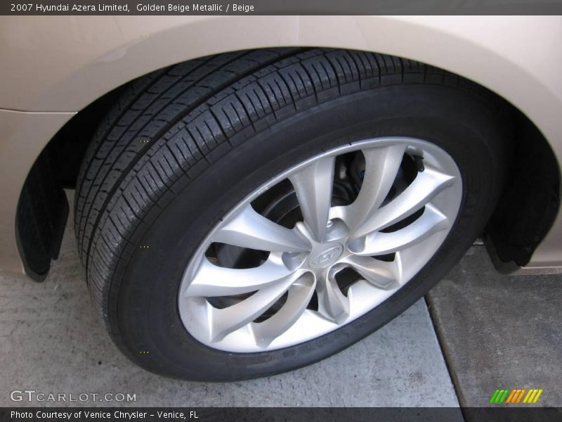 Golden Beige Metallic / Beige 2007 Hyundai Azera Limited