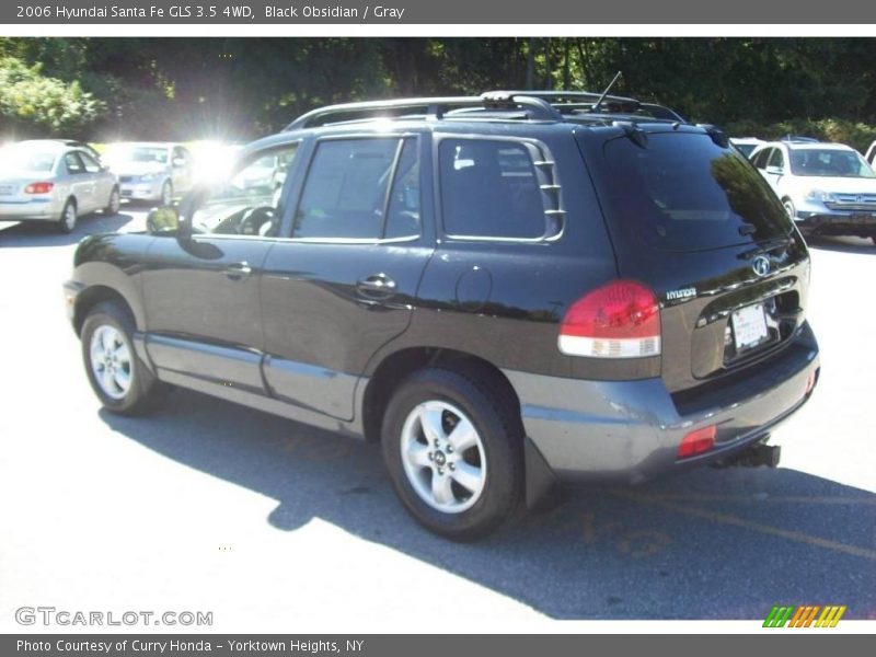 Black Obsidian / Gray 2006 Hyundai Santa Fe GLS 3.5 4WD