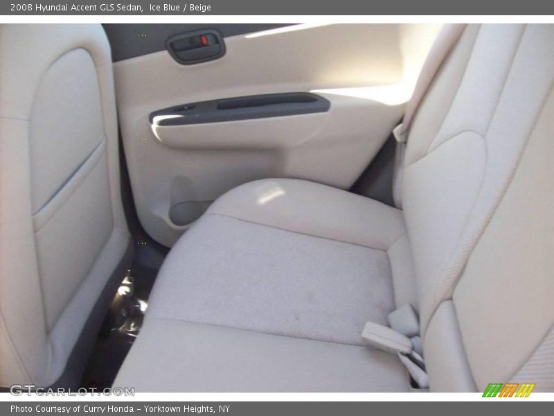 Ice Blue / Beige 2008 Hyundai Accent GLS Sedan