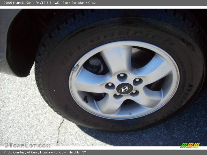 Black Obsidian / Gray 2006 Hyundai Santa Fe GLS 3.5 4WD
