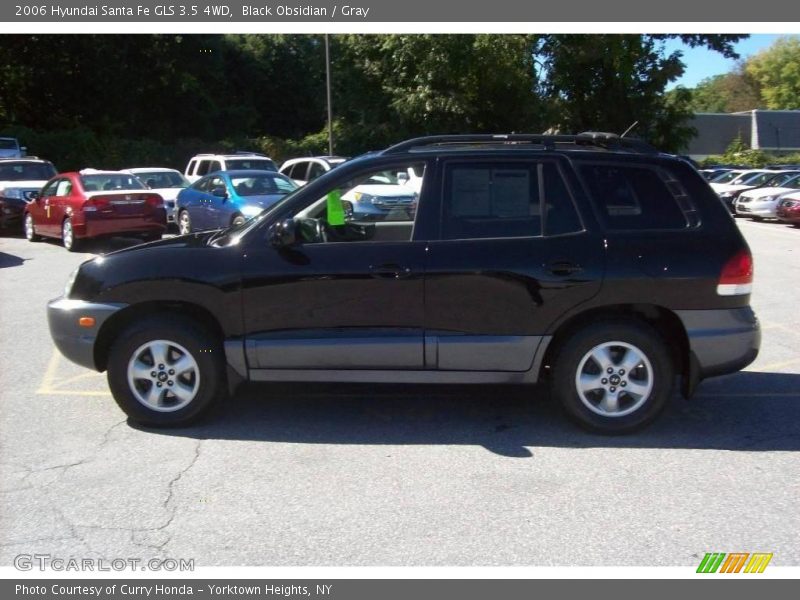 Black Obsidian / Gray 2006 Hyundai Santa Fe GLS 3.5 4WD