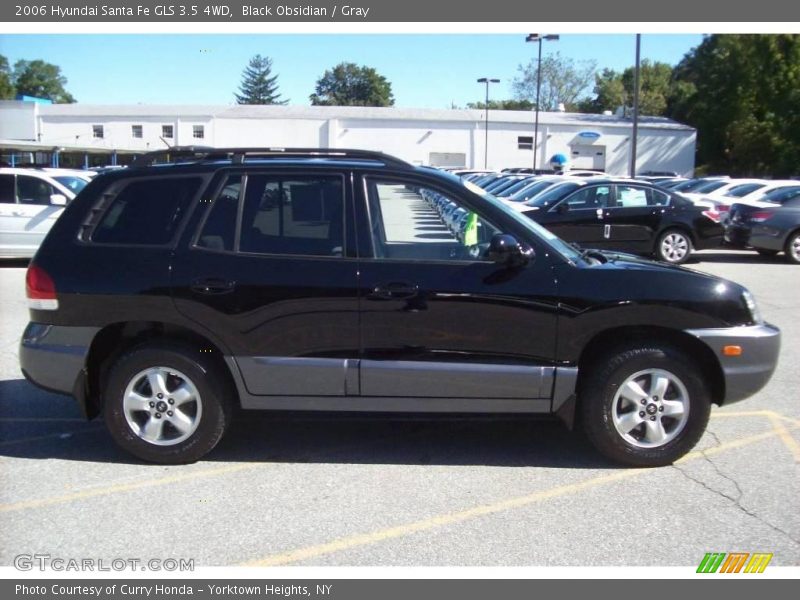 Black Obsidian / Gray 2006 Hyundai Santa Fe GLS 3.5 4WD