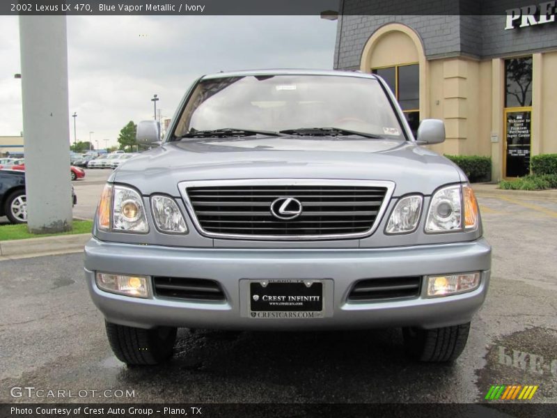 Blue Vapor Metallic / Ivory 2002 Lexus LX 470