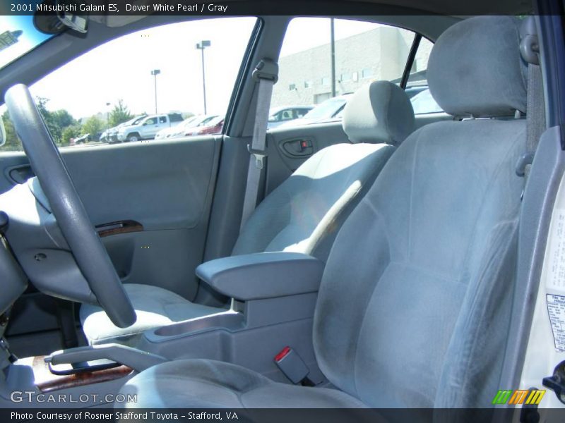 Dover White Pearl / Gray 2001 Mitsubishi Galant ES