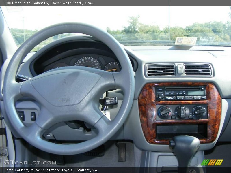 Dover White Pearl / Gray 2001 Mitsubishi Galant ES