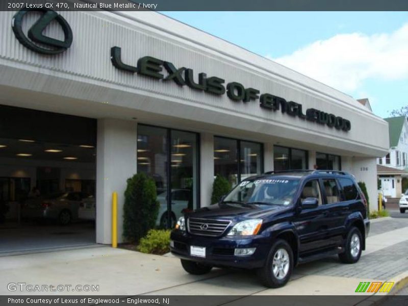 Nautical Blue Metallic / Ivory 2007 Lexus GX 470