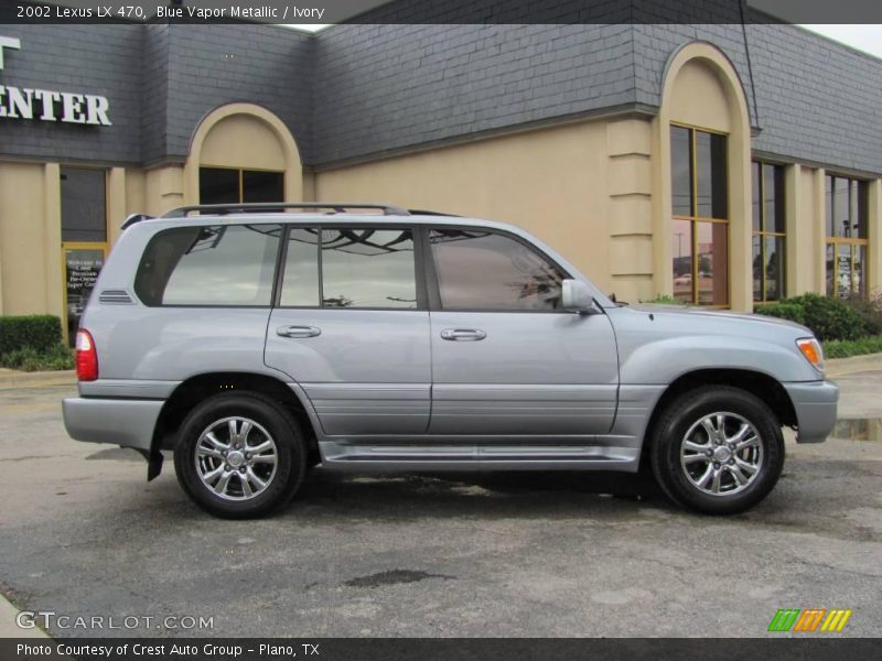 Blue Vapor Metallic / Ivory 2002 Lexus LX 470