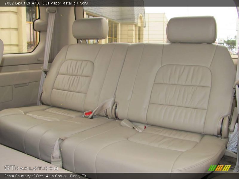 Blue Vapor Metallic / Ivory 2002 Lexus LX 470