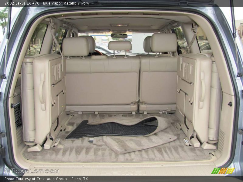 Blue Vapor Metallic / Ivory 2002 Lexus LX 470