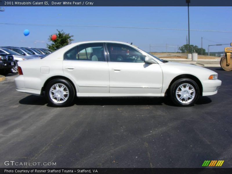 Dover White Pearl / Gray 2001 Mitsubishi Galant ES