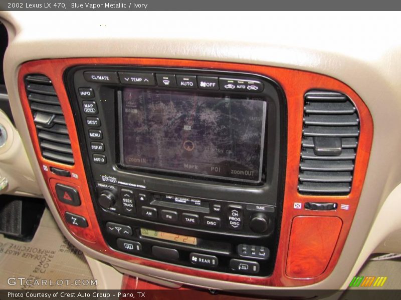 Blue Vapor Metallic / Ivory 2002 Lexus LX 470