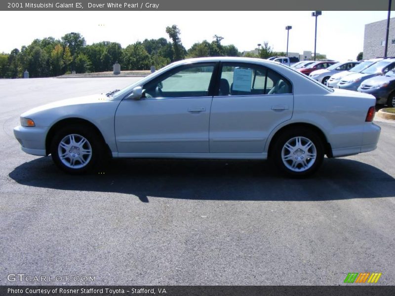 Dover White Pearl / Gray 2001 Mitsubishi Galant ES