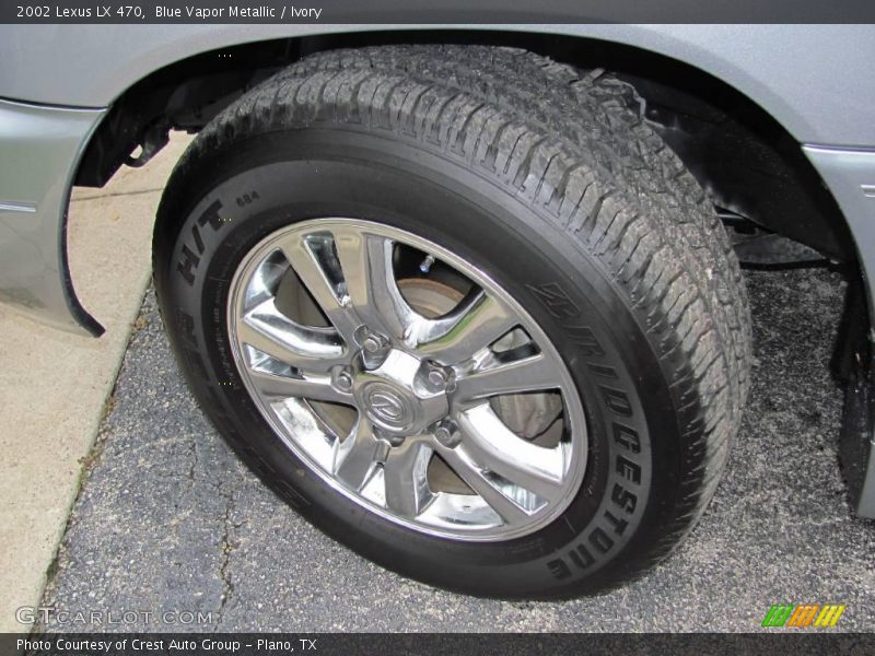 Blue Vapor Metallic / Ivory 2002 Lexus LX 470