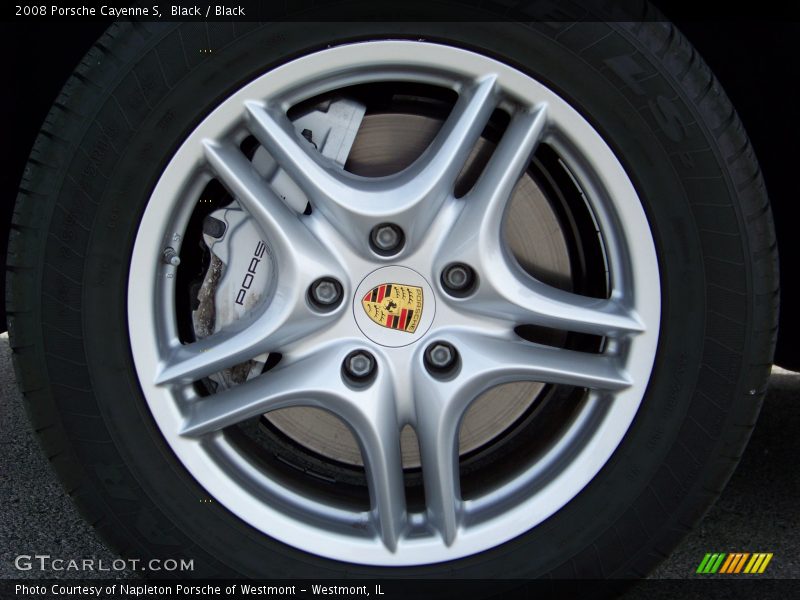 Black / Black 2008 Porsche Cayenne S