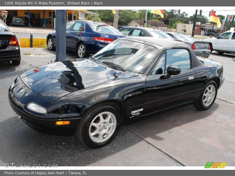 Brilliant Black / Black 1995 Mazda MX-5 Miata Roadster