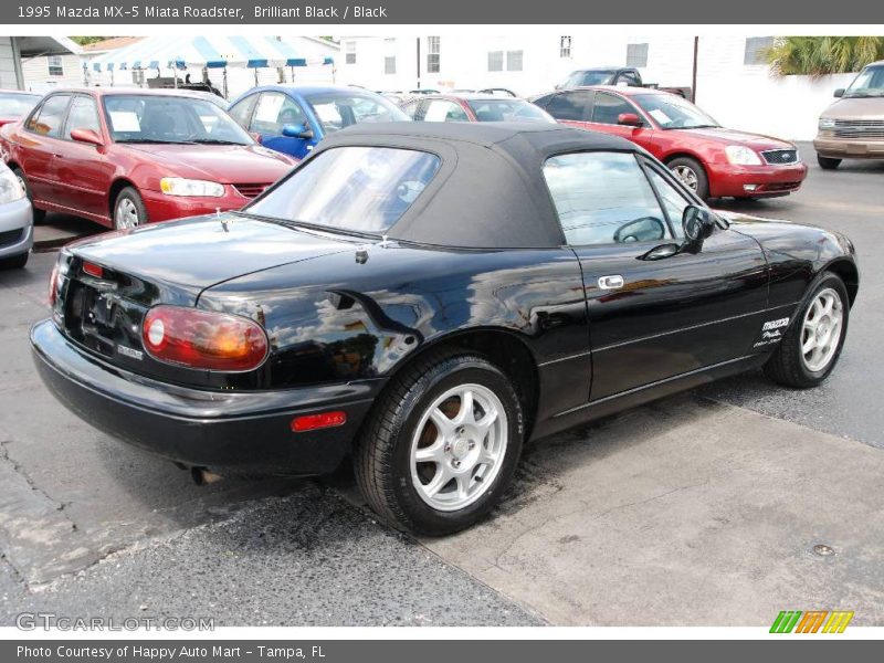 Brilliant Black / Black 1995 Mazda MX-5 Miata Roadster