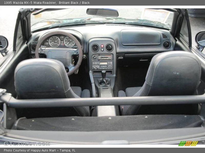 Brilliant Black / Black 1995 Mazda MX-5 Miata Roadster