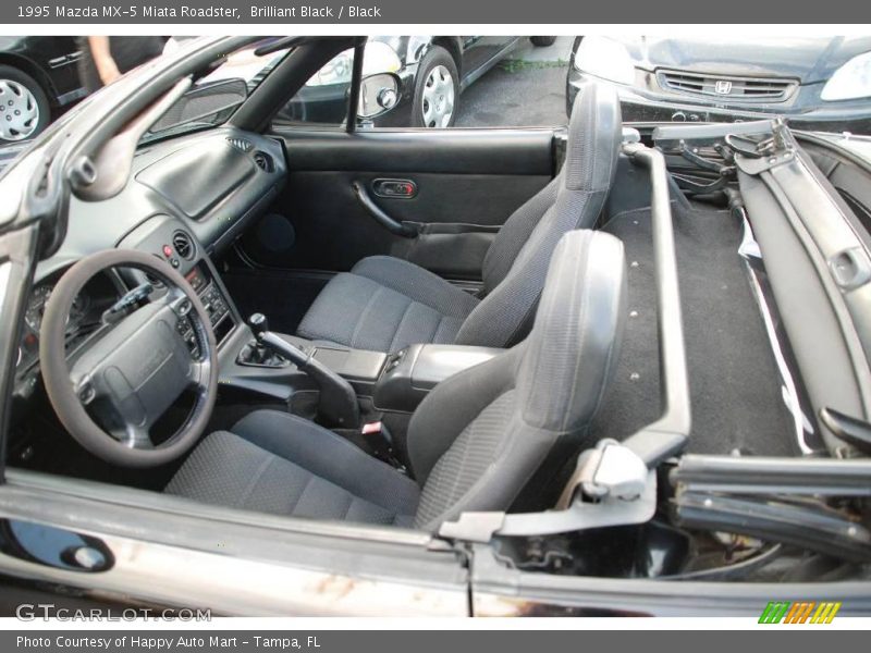 Brilliant Black / Black 1995 Mazda MX-5 Miata Roadster