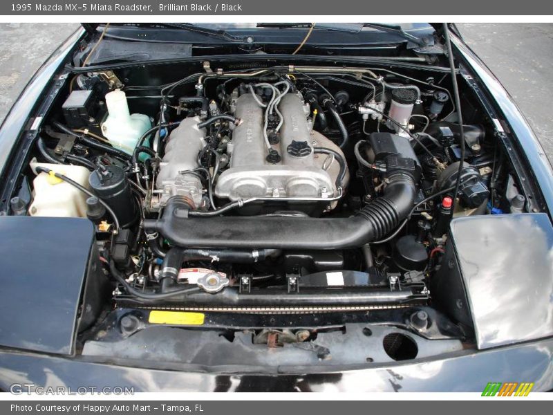 Brilliant Black / Black 1995 Mazda MX-5 Miata Roadster