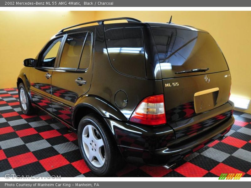 Black / Charcoal 2002 Mercedes-Benz ML 55 AMG 4Matic