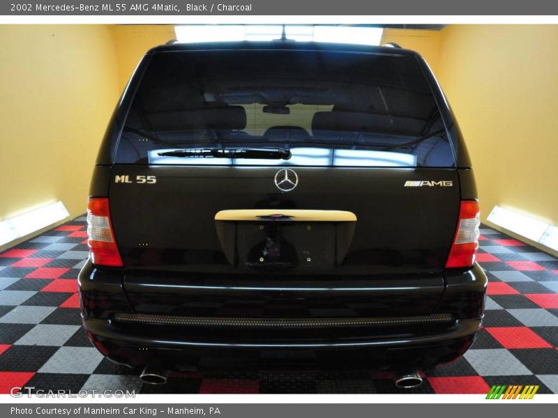 Black / Charcoal 2002 Mercedes-Benz ML 55 AMG 4Matic