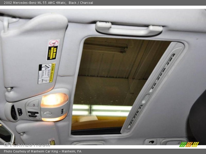 Black / Charcoal 2002 Mercedes-Benz ML 55 AMG 4Matic