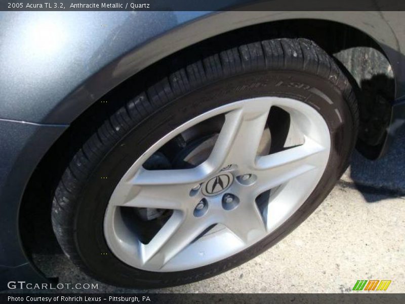Anthracite Metallic / Quartz 2005 Acura TL 3.2
