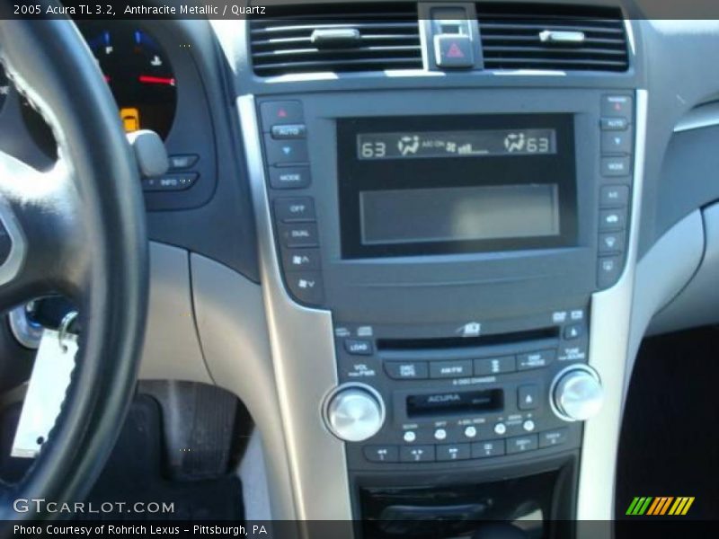 Anthracite Metallic / Quartz 2005 Acura TL 3.2