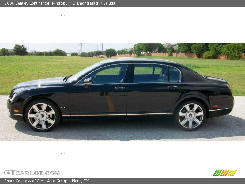Diamond Black / Beluga 2006 Bentley Continental Flying Spur