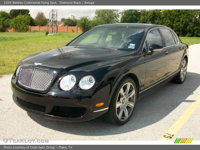 Diamond Black / Beluga 2006 Bentley Continental Flying Spur