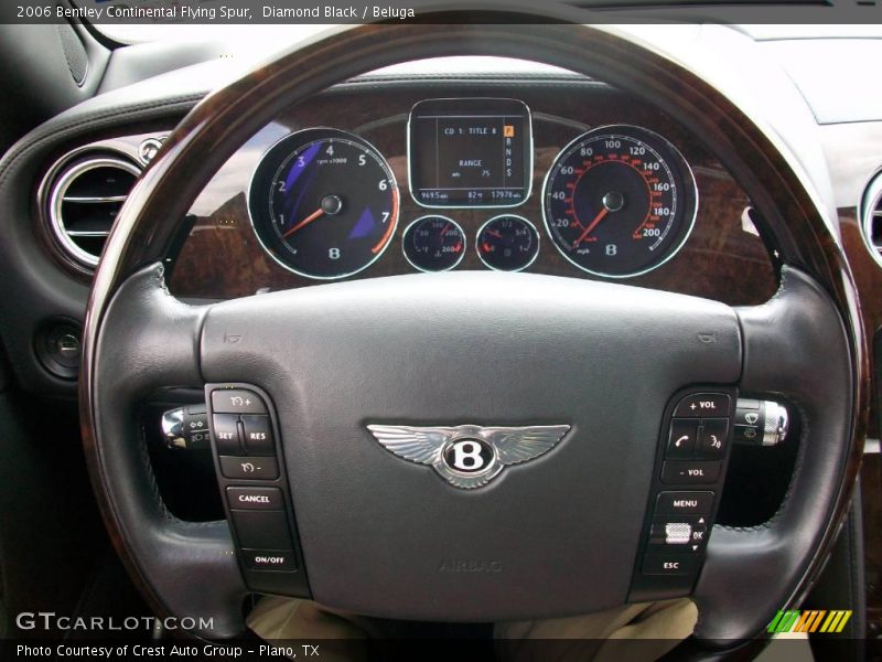 Diamond Black / Beluga 2006 Bentley Continental Flying Spur
