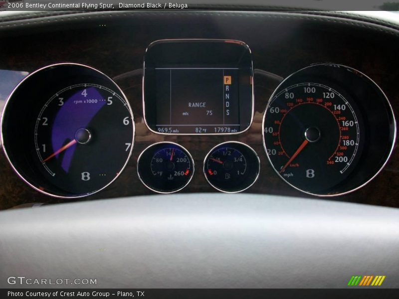 Diamond Black / Beluga 2006 Bentley Continental Flying Spur