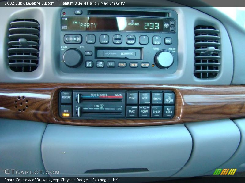 Titanium Blue Metallic / Medium Gray 2002 Buick LeSabre Custom