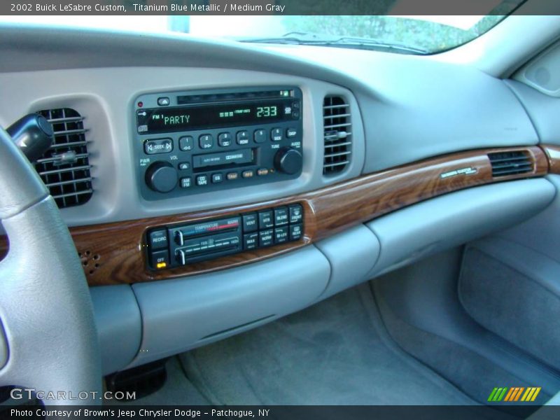 Titanium Blue Metallic / Medium Gray 2002 Buick LeSabre Custom