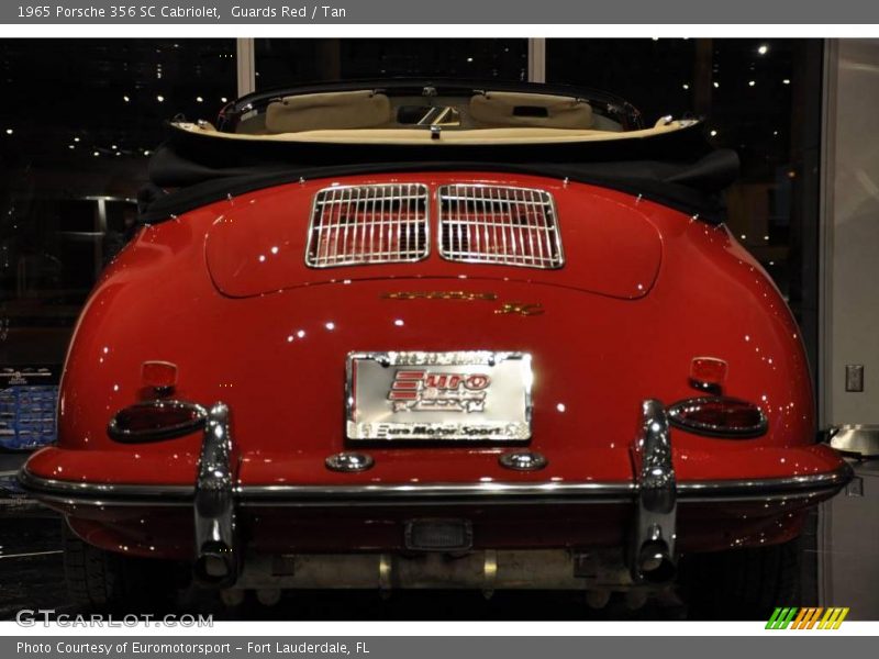 Guards Red / Tan 1965 Porsche 356 SC Cabriolet
