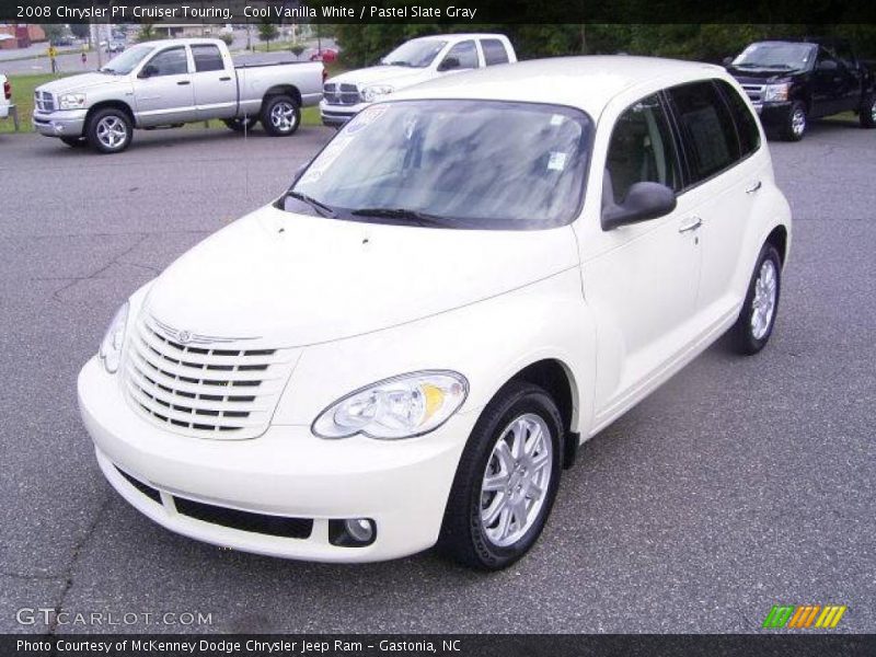 Cool Vanilla White / Pastel Slate Gray 2008 Chrysler PT Cruiser Touring