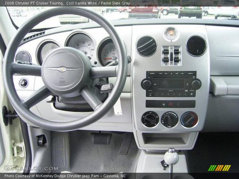 Cool Vanilla White / Pastel Slate Gray 2008 Chrysler PT Cruiser Touring