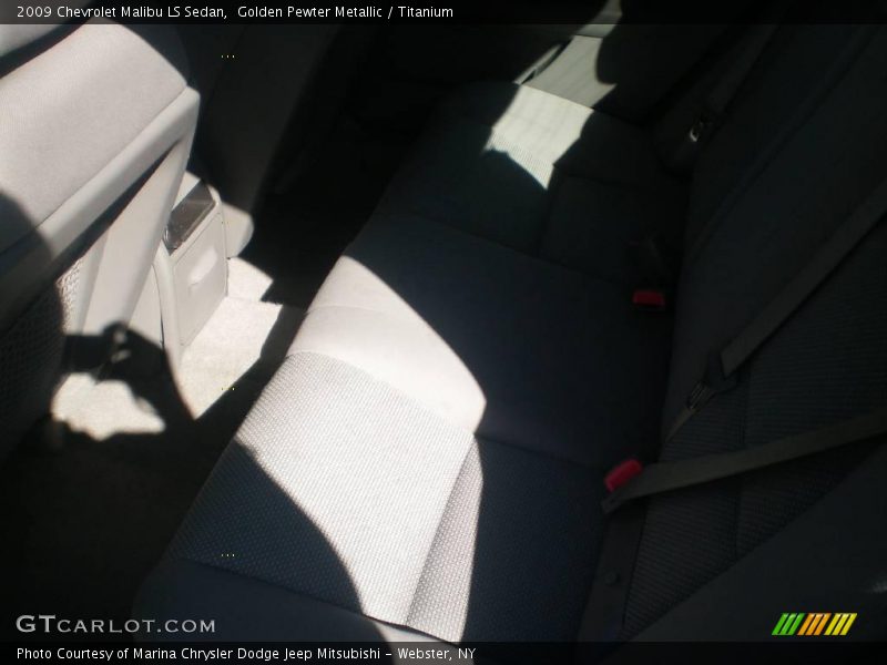 Golden Pewter Metallic / Titanium 2009 Chevrolet Malibu LS Sedan