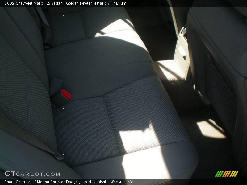 Golden Pewter Metallic / Titanium 2009 Chevrolet Malibu LS Sedan