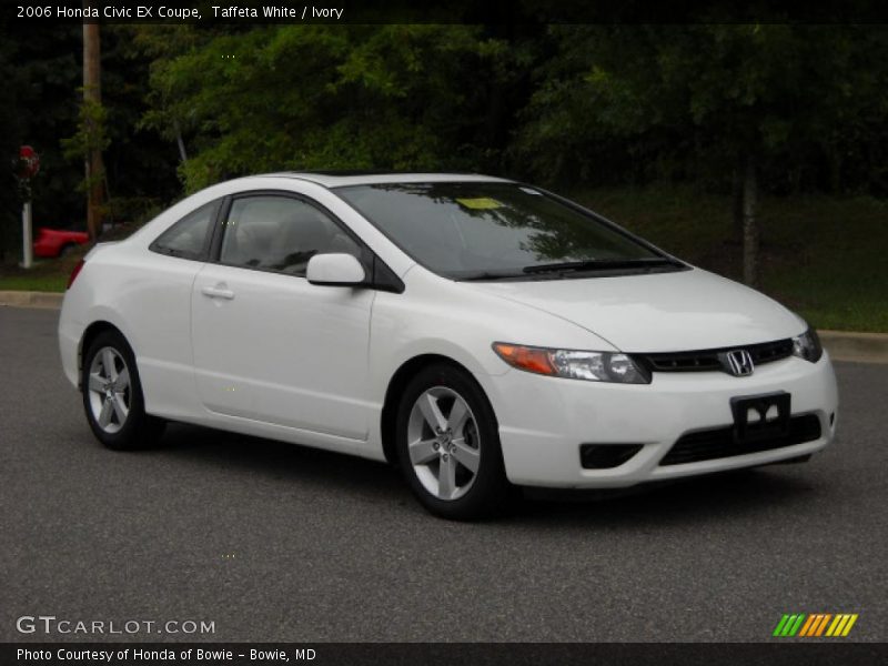 Taffeta White / Ivory 2006 Honda Civic EX Coupe